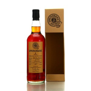 Springbank 2012 Springbank Society 8 Year Old   Fresh Sherry Hogsheads