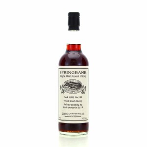 Springbank 1993 Private Sherry Cask  341