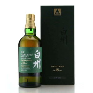Hakushu 18 Peated Malt Suntory Whisky 100th Anniversary