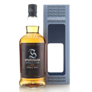 Springbank 1995 Single Sherry Cask 20 Tok International Bar Show 2016