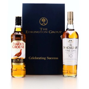 The Edrington Group Celebrating Success 2 x 70cl   Macallan Fine Oak   Famous Grouse