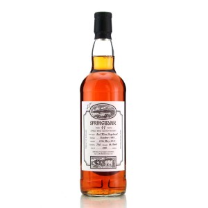 Springbank 1999 Red Wine Hogshead 11 Year Old   Open Day 2011