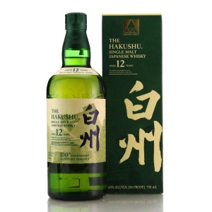 Hakushu 12 Suntory Whisky 100th Anniversary Us Import