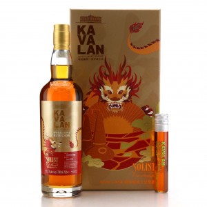Kavalan 2017 Solist Rum Cask 087d Gift Pack Chinese New Year
