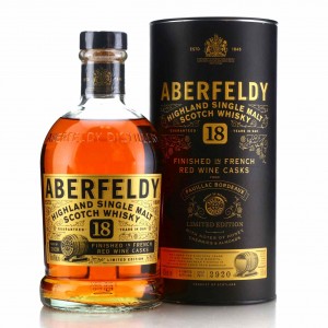 Aberfeldy 18 Red Wine Finish Batch 2920
