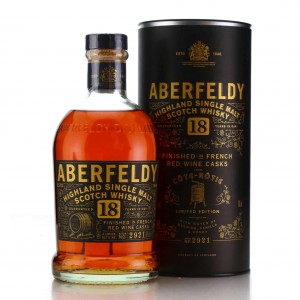 Aberfeldy 18 Year Old Red Wine Finish Batch  2921