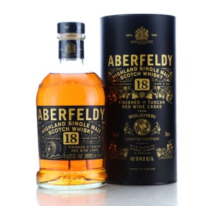 Aberfeldy 18 Red Wine Finish Batch 2922 A