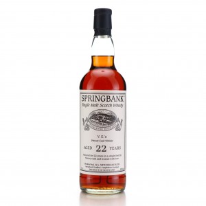 Springbank 22 Private Sherry Cask V E S Cask