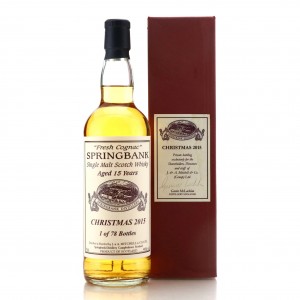 Springbank 15 Staff Exclusive Christmas 2015