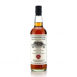 Springbank 21 Private Cask Hearts Fc Chairwoman S Special Reserve