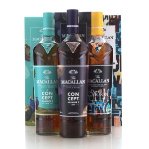 Macallan Concept Series Limited Edition x 3