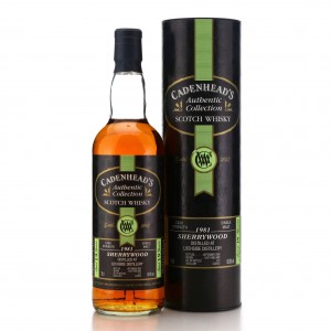Lochside 1981 Cadenhead S 19 Sherry Wood
