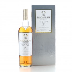 Macallan 21 Years Old Fine Oak Pre 2008