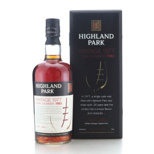Highland Park 1977 Single Cask 26 Year Old  7983   World of Whiskies