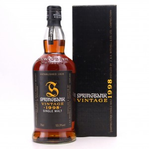 Springbank 1998 Single Cask Premium Scotch Importers Australia