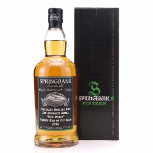 Springbank 15 Years Old The Ardshiel Hotel Wee Dram