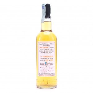 Dailuaine 1992 Bar Metro 21 Year Old   Milano Whisky Festival