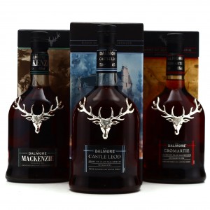 Dalmore Clan Mackenzie Series 3 x 70cl   Mackenzie  Castle Leod   Cromartie