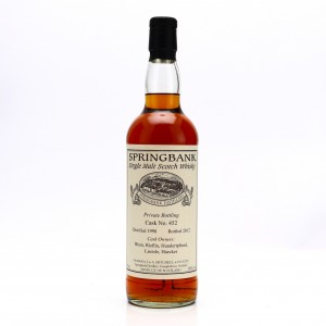 Springbank 1998 Private Cask 14 452