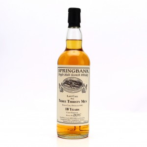 Springbank 1995 Private Cask 18 Three Thirsty Men