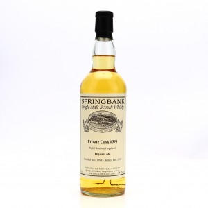 Springbank 1998 Private Cask 14 398