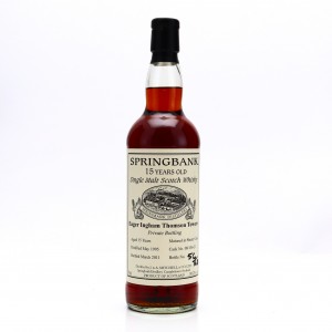 Springbank 1995 Private Bottling 15 Cask Eager Ingham Thomson Towers