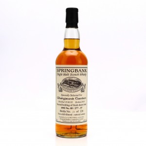 Springbank 1993 Private Sherry Cask Whiskyfreunde Essenheim