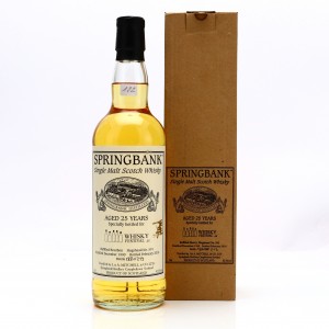 Springbank 1990 Single Cask 25 Year Old  591   WhiskyFestival cz