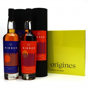 Bimber Single Cask France Editions 2 x 70cl   LMDW with Origines Book