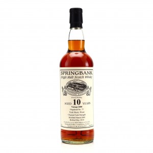 Springbank 2000 Private Sherry Cask 10 77