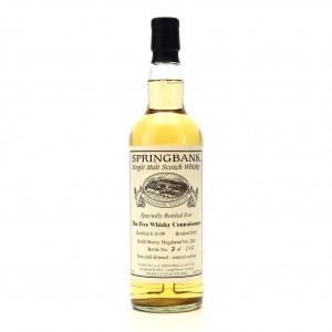 Springbank 1999 Private Sherry Cask 282 The Five Whisky Connoisseurs