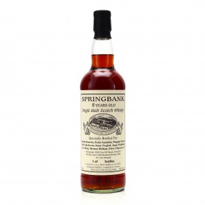 Springbank 2000 Private Sherry Cask 205 Various