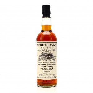 Springbank 1997 Private Sherry Cask 7 Various