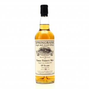 Springbank 1995 Private Cask 15 Three Thirsty Men