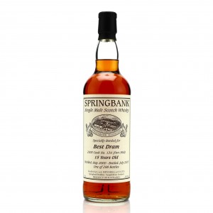 Springbank 2000 Private Port Cask 15 134 Best Dram