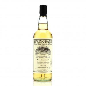 Springbank 1998 Private Cask 129 Wijnhandel Appeldoorn
