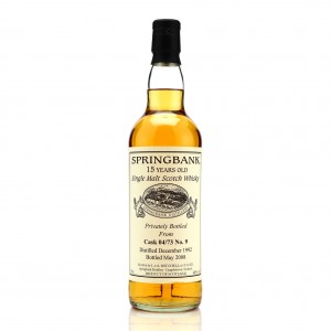 Springbank 1992 Private Cask 15 04 73