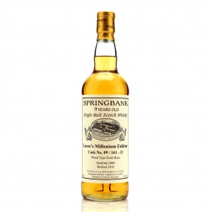 Springbank 2000 Private Rum Cask 9 Lasse S Millenium Edition