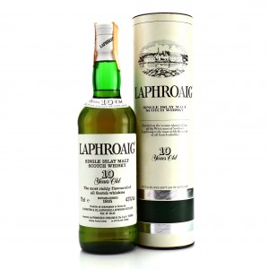 Laphroaig 10 1980s Cinzano Import