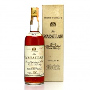 Macallan 1962 Campbell, Hope and King 80 Proof / Rinaldi Import