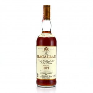 Macallan 1971 18 Year Old / Giovinetti Import