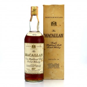 Macallan 1961 Campbell, Hope and King 80 Proof / Rinaldi Import