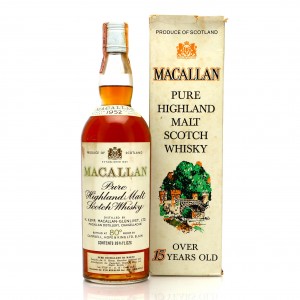 Macallan 1952 Campbell Hope and King 80 Proof / Rinaldi Import