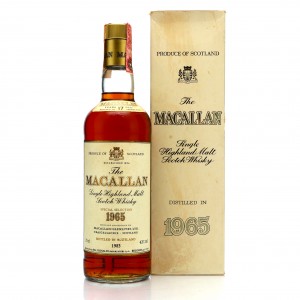 Macallan 1965 Special Selection 17 Year Old / Rinaldi Import