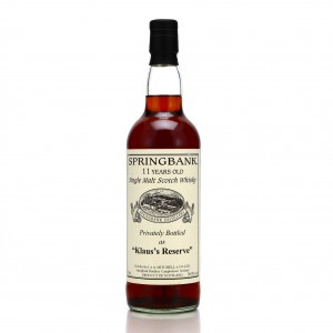 Springbank 11 Private Cask Klau S Reserve