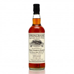 Springbank 1999 Private Sherry Cask 332 Whisky Friends In Denmark