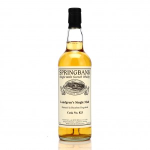 Springbank Private Bourbon Cask 823 Lundgren S Single Malt
