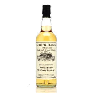 Springbank 11 Private Cask Wattenscheider Malt Whisky Society E V