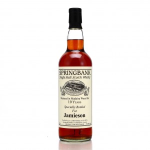 Springbank 10 Private Madeira Cask Jamieson