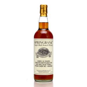 Springbank 1993 Private Cask 15 580 Wallace Family